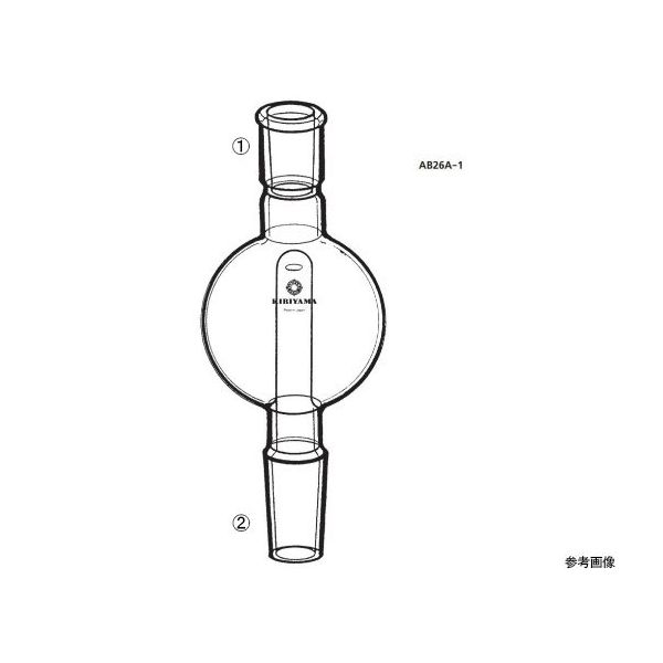 桐山製作所 濃縮トラップ AB26A-1-6 1個 64-1061-01（直送品）