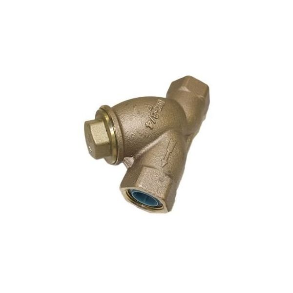 大和バルブ 青銅Yストレーナ【10K】 鉛カット 給水用コアリング 10YT-CN-25A 1個 64-1055-35（直送品）