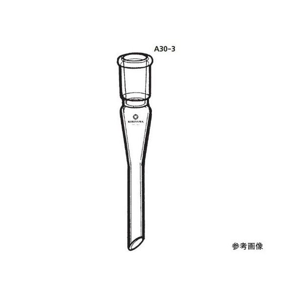 桐山製作所 垂直片摺アダプター A30-3-2 1個 64-1061-60（直送品）