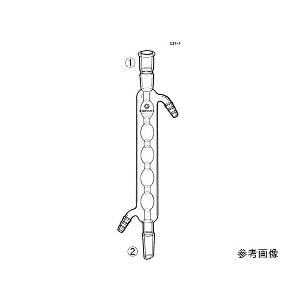 桐山製作所 玉入冷却器 C37-1-6 1個 64-1062-42（直送品） - アスクル