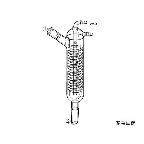 桐山製作所 フリードリッヒ冷却器 C39-1-2 1個 64-1062-66（直送品）