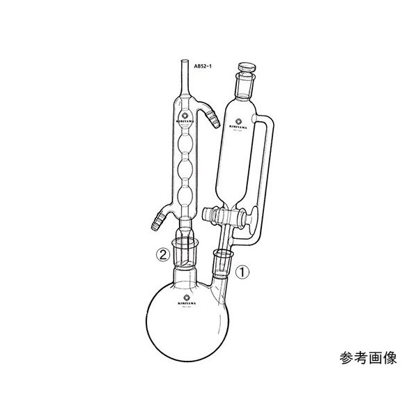 桐山製作所 反応装置 AB52-1-1 1セット 64-1063-69（直送品）