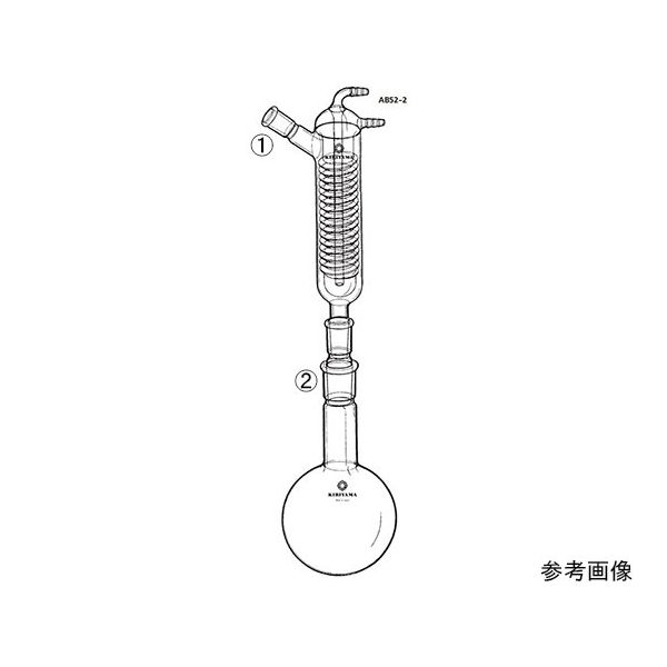 桐山製作所 反応分解装置 AB52-2-1 1セット 64-1063-71（直送品）