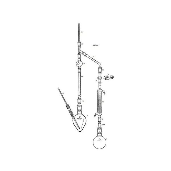 桐山製作所 玉充てん分留管装置 AB73A-1-1 1セット 64-1065-20（直送品）