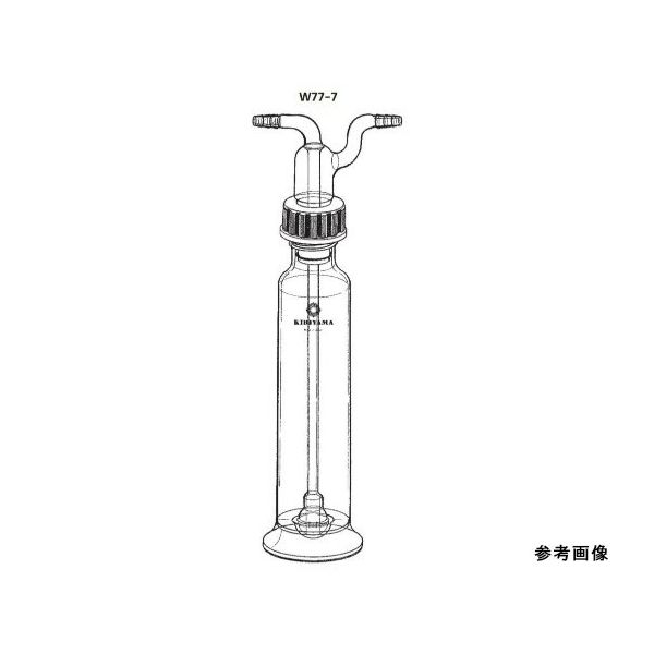 桐山製作所 可変型洗浄瓶スリットタイプ W77-7-3 1個 64-1066-97（直送品）
