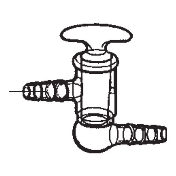 桐山製作所 吸引コック DE78C-1-15 1個 64-1067-37（直送品）