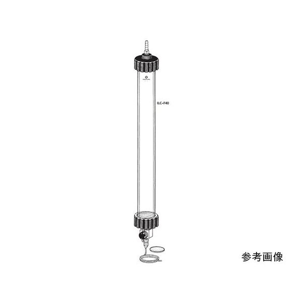 桐山製作所 フラッシュカラム 耐圧0.98MPa以内 ILC-F40-750 1個 64-1071-15（直送品）