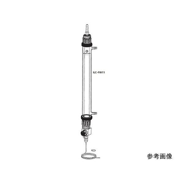 桐山製作所 ジャケット付フラッシュカラム 耐圧2.75MPa以内 ILC-FW11-1000 1個 64-1071-22（直送品）