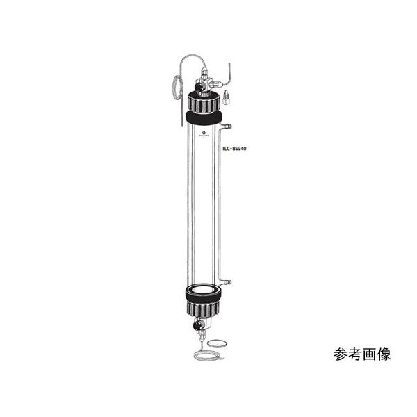 桐山製作所 ジャケット付カラム 耐圧0.98MPa以内 ILC-BW40-500 1個 64-1071-82（直送品）