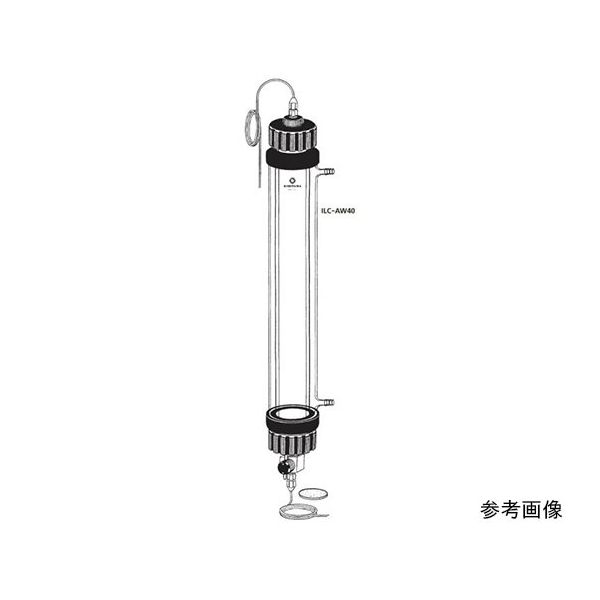 桐山製作所 ジャケット付カラム 耐圧0.98MPa以内 ILC-AW40-1000 1個 64-1072-02（直送品）