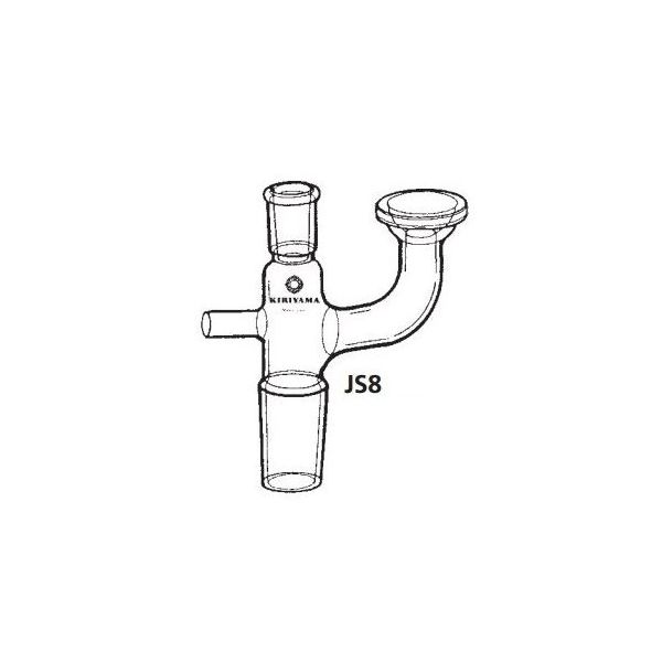 桐山製作所 水質等分析用蒸留・濃縮装置部品 JS8 1個 64-1076-13（直送品）