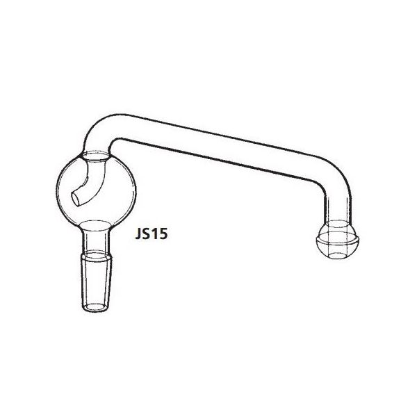 桐山製作所 水質等分析用蒸留・濃縮装置部品 JS15 1個 64-1076-20（直送品）