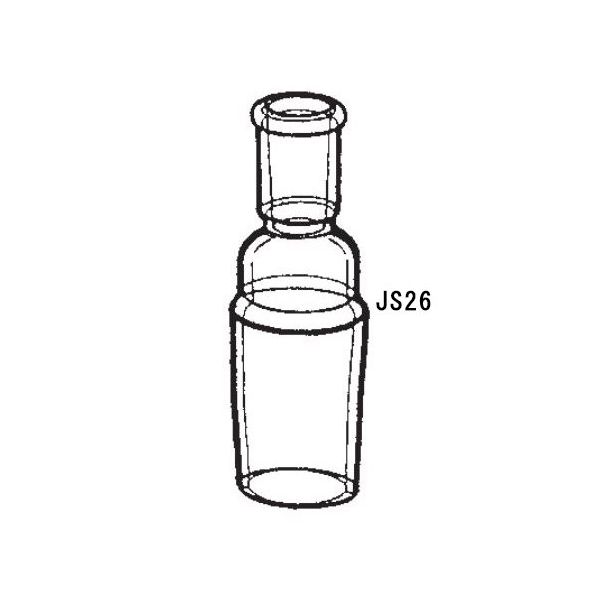 桐山製作所 水質等分析用蒸留・濃縮装置部品 JS26 1個 64-1076-36（直送品）