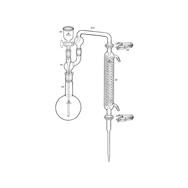 桐山製作所 シアンイオン蒸留装置 JSC-1 1セット 64-1076-47（直送品）