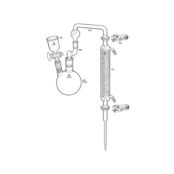 桐山製作所 下水法チッソ蒸留装置 JSNU-1 1セット 64-1076-63（直送品）