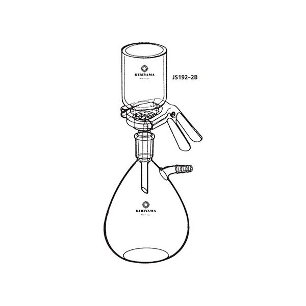 桐山製作所 SS測定用ろ過装置B型 JS192-2B 1セット 64-1076-97（直送品）