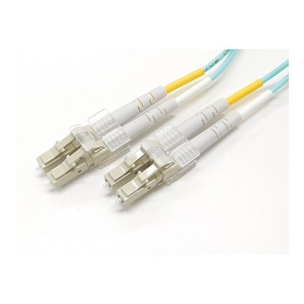 エイム電子 OM3光ファイバーケーブル 20m AFP2-DLC/DLC-10G-50-20 1本 64-1246-39（直送品）