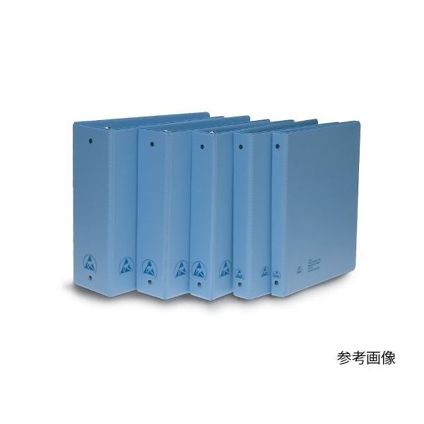 DESCO JAPAN ESDバインダー レターサイズ 3リング 07410 1個 64