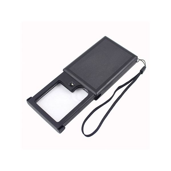 ジーネット スライド式LEDルーペ GSL21015 1個 64-3266-16（直送品）