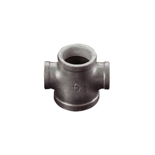 リケン 白 4方異径クロス(バンド付) ZD-B4_65AX65AX50AX50 1個 64-3300-83（直送品）