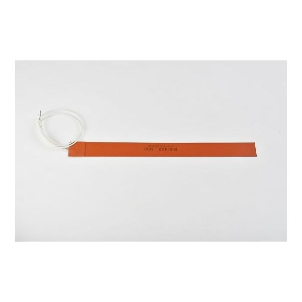 スリーハイ シリコンラバーヒーター100V 60W 25mm×300mm リード線300mm SR100-60-25-300 1枚（直送品）