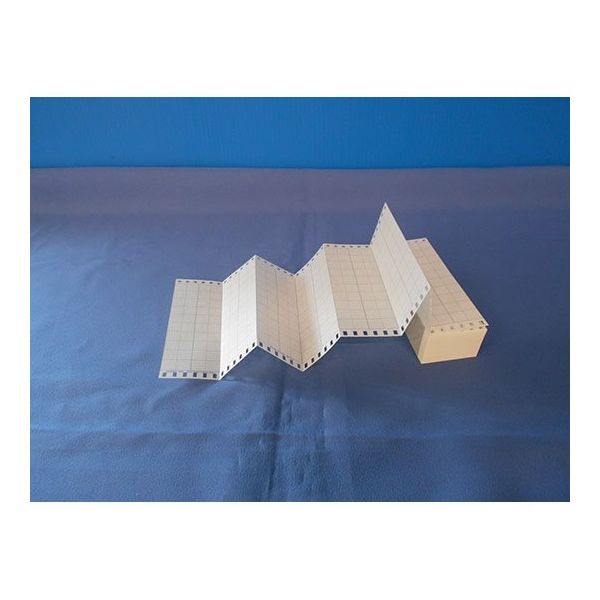 小林クリエイト 記録紙 10冊入 16.2m HZCGA0105EL001 1箱(10冊) 63-5626-58（直送品）