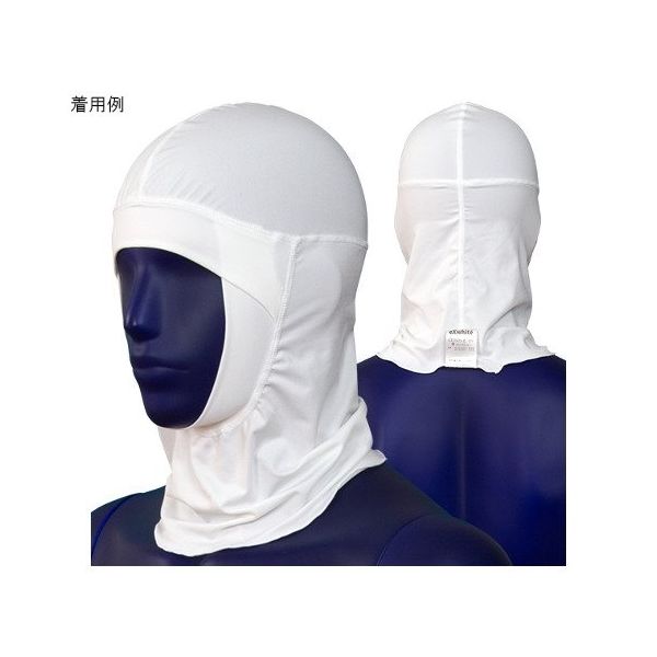 シゲモリ ヘアネット Ver.2 ホワイト L ET7571V2-01 1組(10枚) 63-2583-77（直送品）