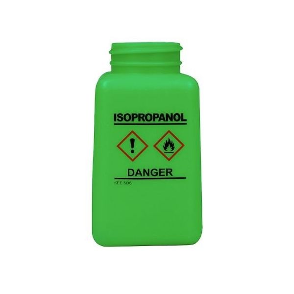 DESCO JAPAN ボトルのみ 緑色 GHS表示 「ISOPROPANOL」と印刷 35737 1個 64-2944-47（直送品）
