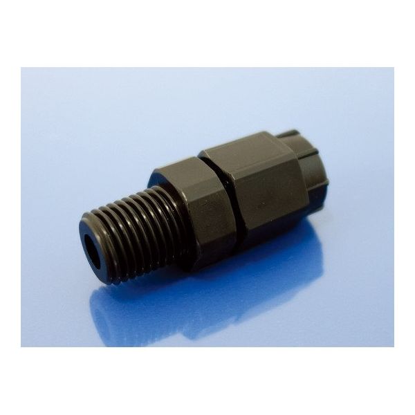 アラム FUコネクターハーフストレート R14 POM FHS0608 1個 63-3196-35（直送品）