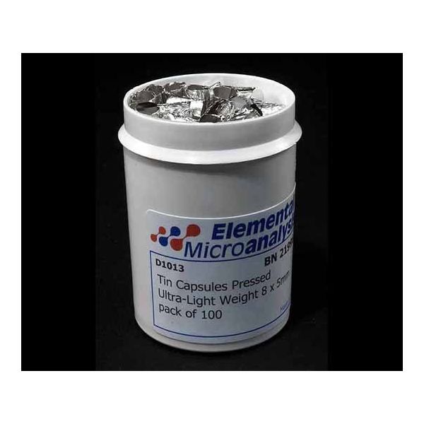 すずカプセル 8×5mm Ultra light Weight 100/pk D1013 1個（直送品）