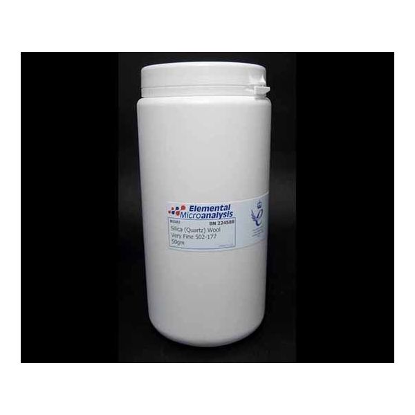 Elemental Microanalysis シリカウール Very Fine 50g B1102 1個 64-0687-72（直送品）