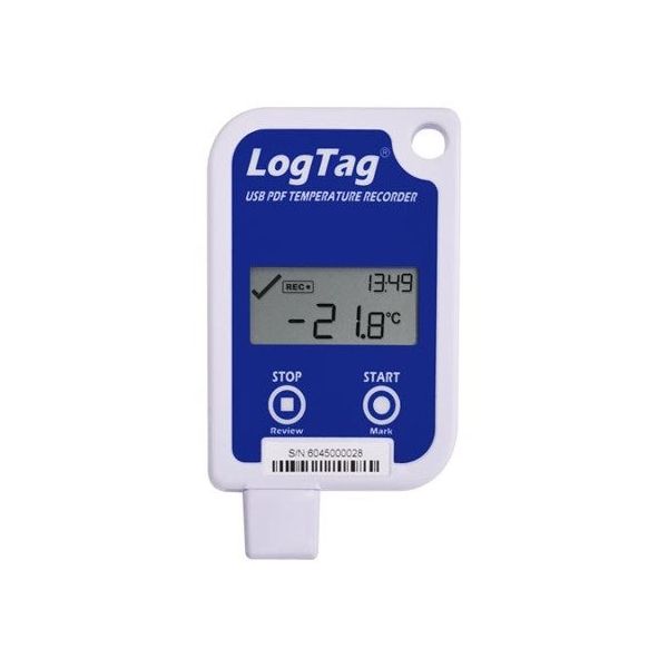LogTag 温度ロガー(ソフトウェア不要、自動PDFレポート作成) UTRID-16 1台 63-6325-89（直送品）