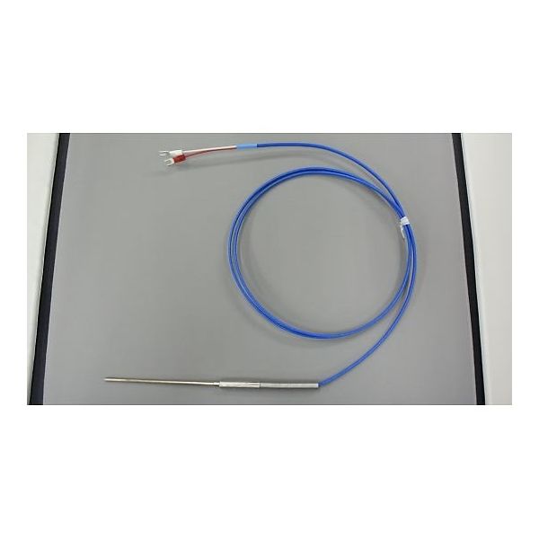 スリーハイ 温度センサー【熱電対K】シースタイプ(クラス2 ガラス被覆1.5m)SUSシースφ3.2:100mm TH-8159 1本（直送品）