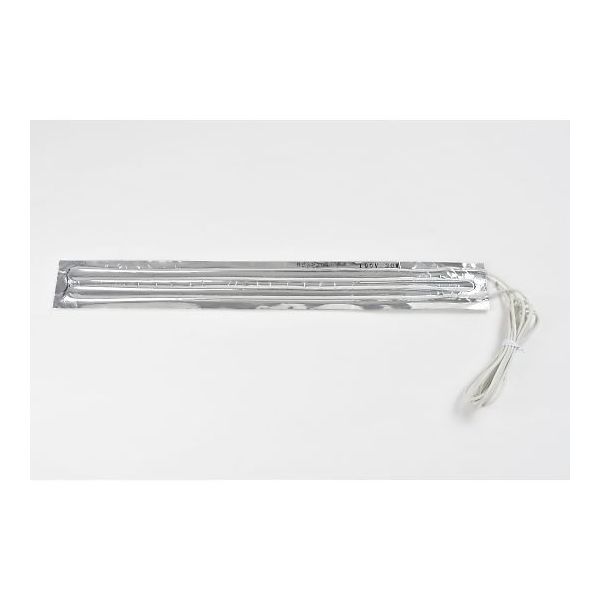 スリーハイ アルミ箔ヒーター100V 30W 50mm×400mm リード線1m AL100-30-50-400 1枚 64-3426-95（直送品）