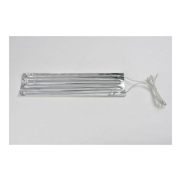 スリーハイ アルミ箔ヒーター100V 60W 100mm×400mm リード線1m AL100-60-100-400 1枚（直送品）