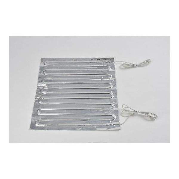 スリーハイ アルミ箔ヒーター100V 135W 300mm×300mm リード線1m AL100-135-300-300 1枚（直送品）