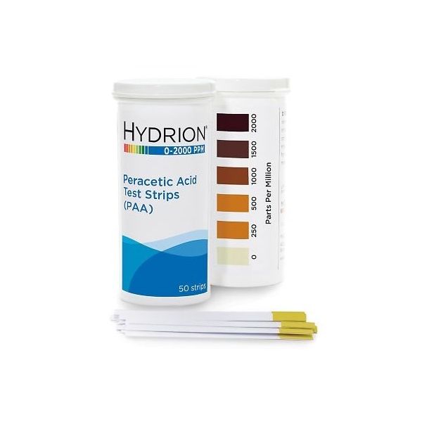 過酢酸(PAA)試験紙 0~2000ppm 50枚入 PAA-2000 1パック(50枚)（直送品）