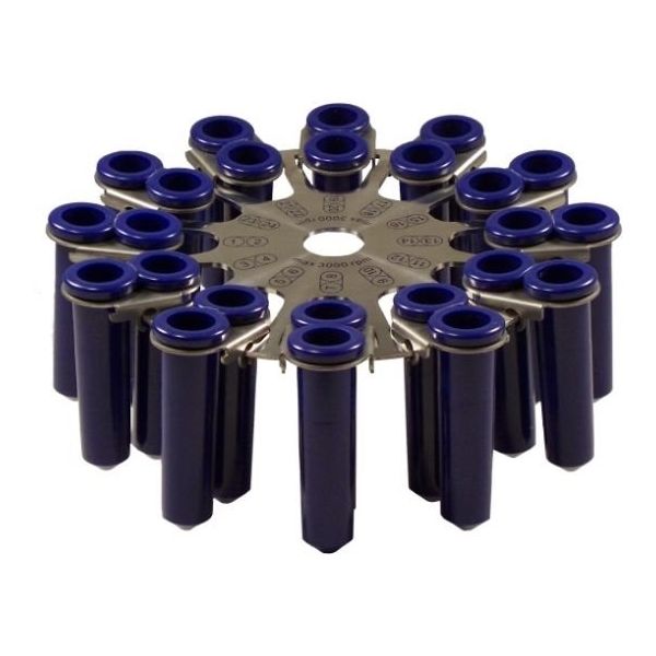 Micro Essential Laboratory 12ml×12本+15ml×12本用ローター 6M.02 1台 64-3727-87（直送品）