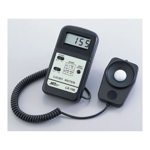 (未使用･未開封品)　マザーツール デジタル照度計 LX-100 ar3p5n1 マザーツール 照度計 セパレート式センサー付き 校正証明書付 LX