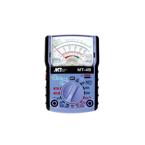 マザーツール アナログミニテスタ 校正証明書付 MT-4B(KOUSEI) 1個 64-3729-10（直送品）