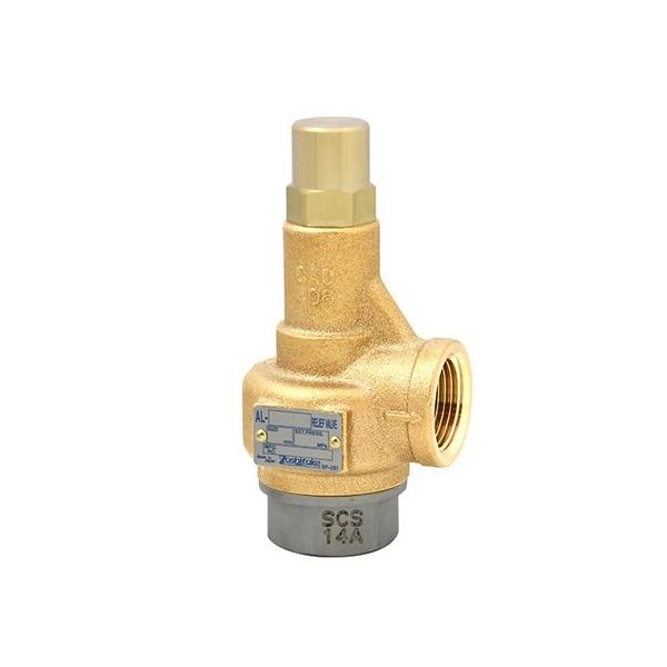 揚程式安全弁 ソフトシート形 弁体SCS・弁座FKM AL-150T-N-40AX0.4MPa 64-3813-09（直送品）