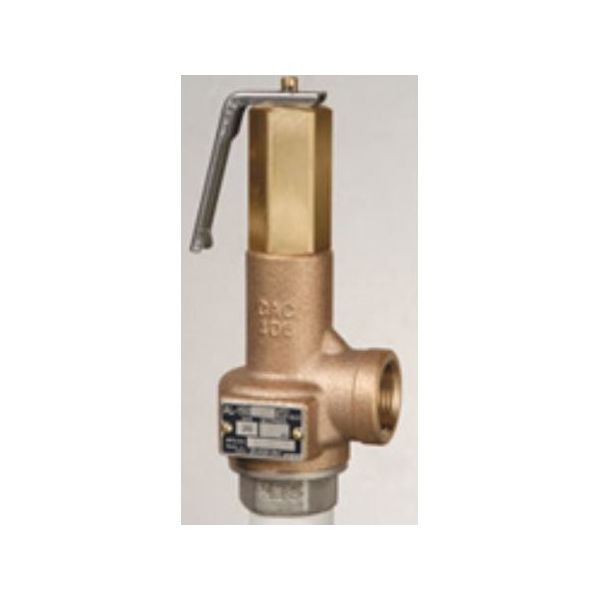 ヨシタケ（YOSHITAKE） 揚程式安全弁 密閉型レバー式・ネジ込 AL-150TML-15AX0.6MPa 1個 64-3813-31（直送品）