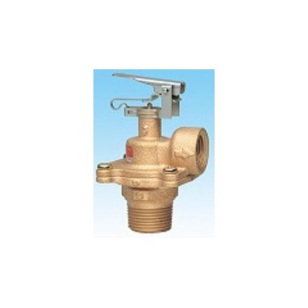 ヨシタケ 温水機器用逃シ弁 ネジ込・鉛レス AL-68-97-20A 1個 64-3830-11（直送品）