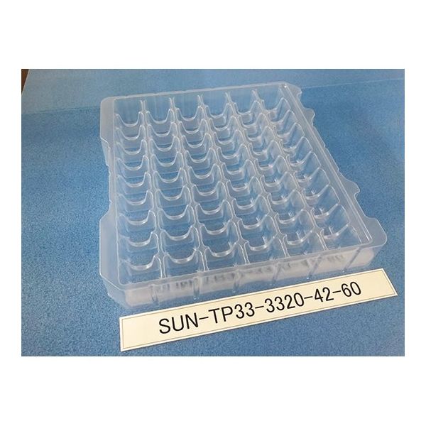 サンナイス 部品トレー(段トレ) SUN-TP33-3320-42-60 1箱(100枚) 64-3878-14（直送品）