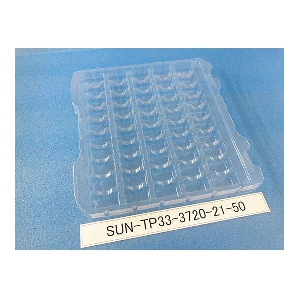 サンナイス 部品トレー(段トレ) SUN-TP33-3720-21-50 1箱(100枚) 64-3878-16（直送品）