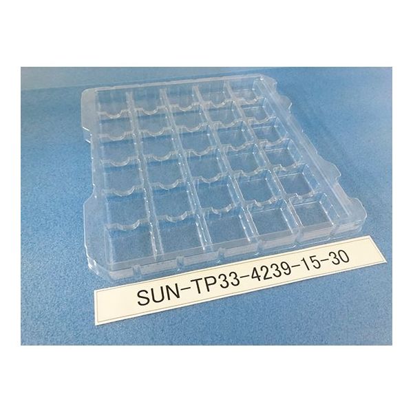 サンナイス 部品トレー(段トレ) SUN-TP33-4239-15-30 1箱(100枚) 64-3878-21（直送品）