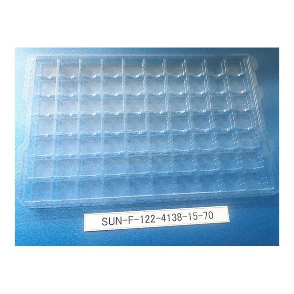 サンナイス 部品トレー(段トレ) SUN-F122-4138-15-70 1箱(100枚) 64-3878-62（直送品）