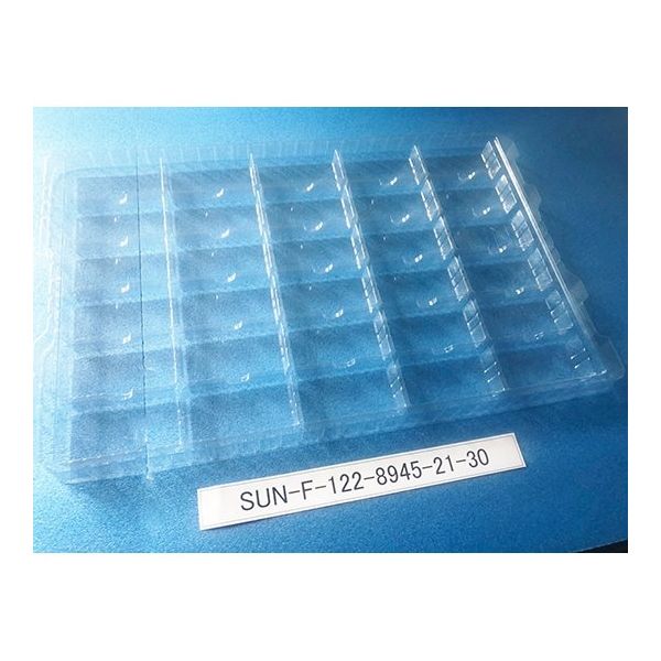 サンナイス 部品トレー(段トレ) SUN-F122-8945-21-30 1箱(100枚) 64-3878-68（直送品）