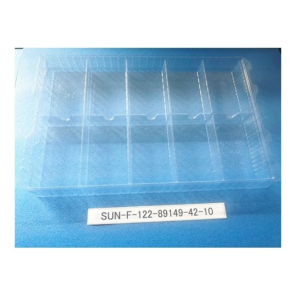 サンナイス 部品トレー(段トレ) SUN-F122-88149-42-10 1箱(50枚) 64-3878-72（直送品）