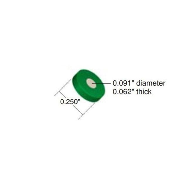 IDEX PEEKフリット 0.091×0.062×0.250(10pk) A-702X 1セット(10個) 64-3954-41（直送品）